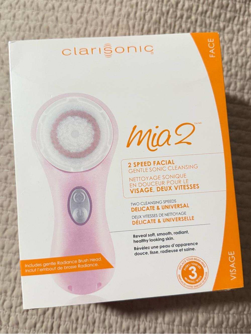 Clarisonic Mia 2 Facial Cleansing Brush - Pink